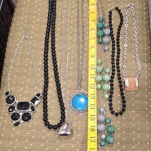 7 Vintage Necklaces